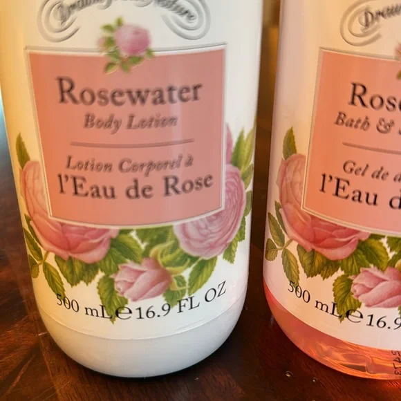 New! Crabtree and Evelyn rosewater shower gel and lotion set - Picture 2 of 3